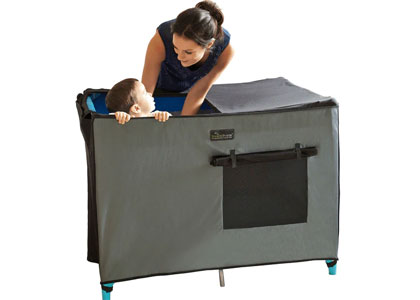 Snooze Shade  Travel Cots 