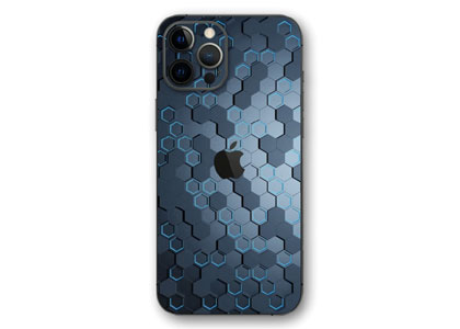 IPhone 12 Pro Signature Blue Hexagon Skin