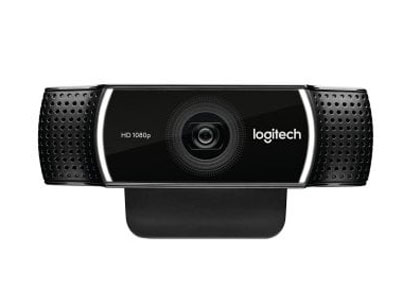Logitech C922 Webcam HD USB Black With Tripod